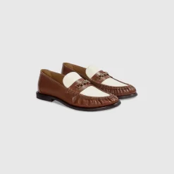 Agnes Loafer - Hellbraun/Cremefarbe