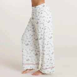 Alpine Dreams Pyjamahosen - Ski Muster