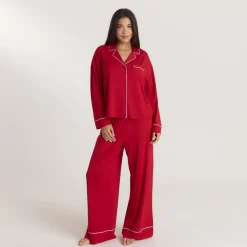 Alpine Dreams Pyjamahosen - Rot