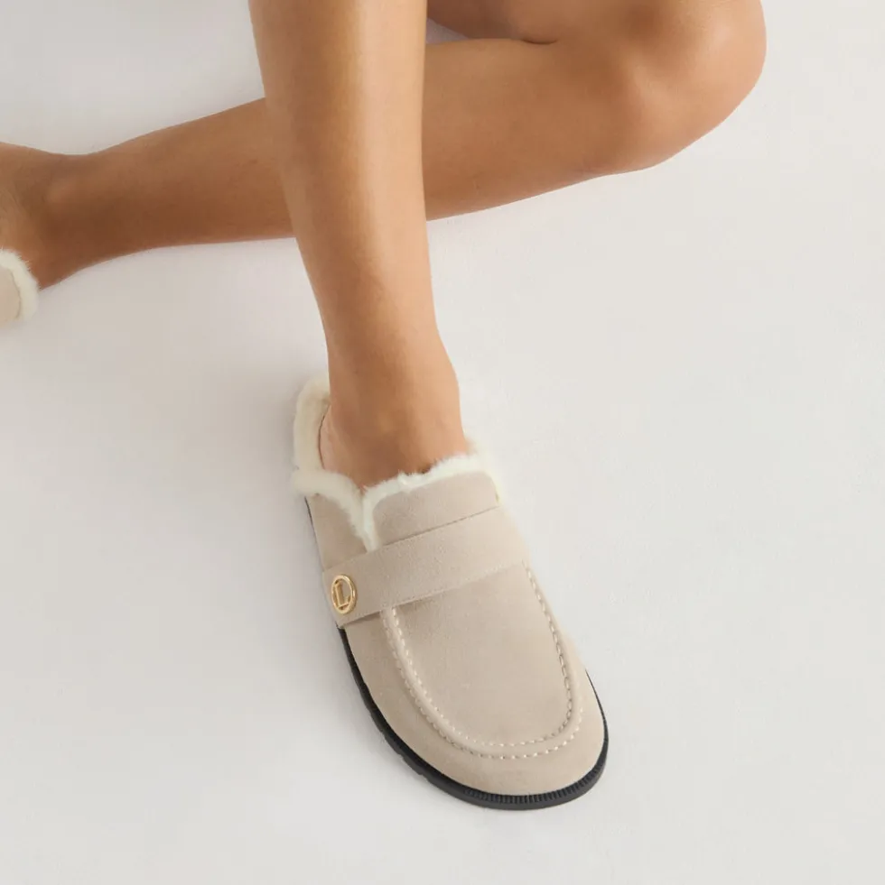 Amara Pantoffel - Sand