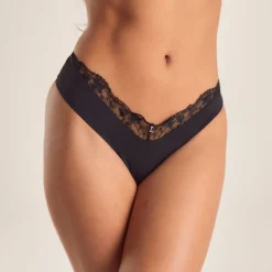 Anti-Gravity Brazilian Slip - Schwarz