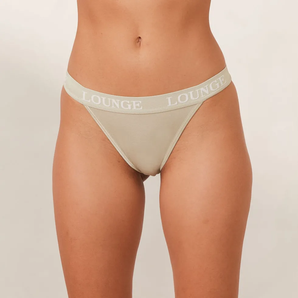 Bamboo Triangle Slip - Olivgrün