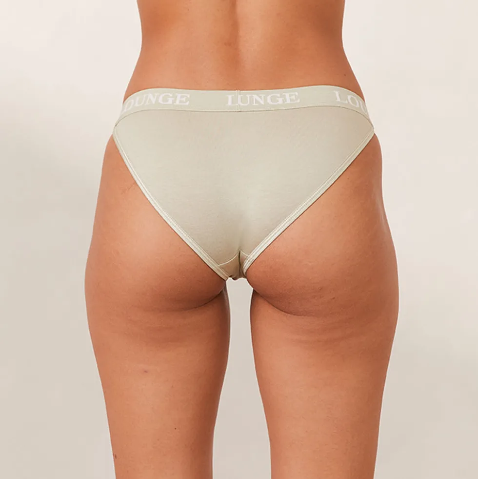 Bamboo Triangle Slip - Olivgrün