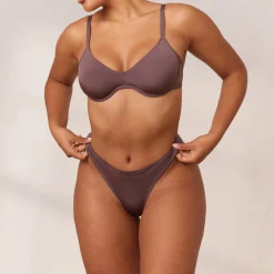 Barely There Plunge BH - Blaubeere