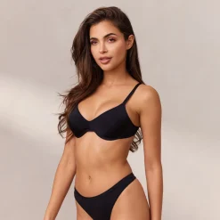 Barely There Plunge BH - Schwarz