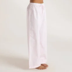 Bloom & Stripe Pyjamahose - Rosa