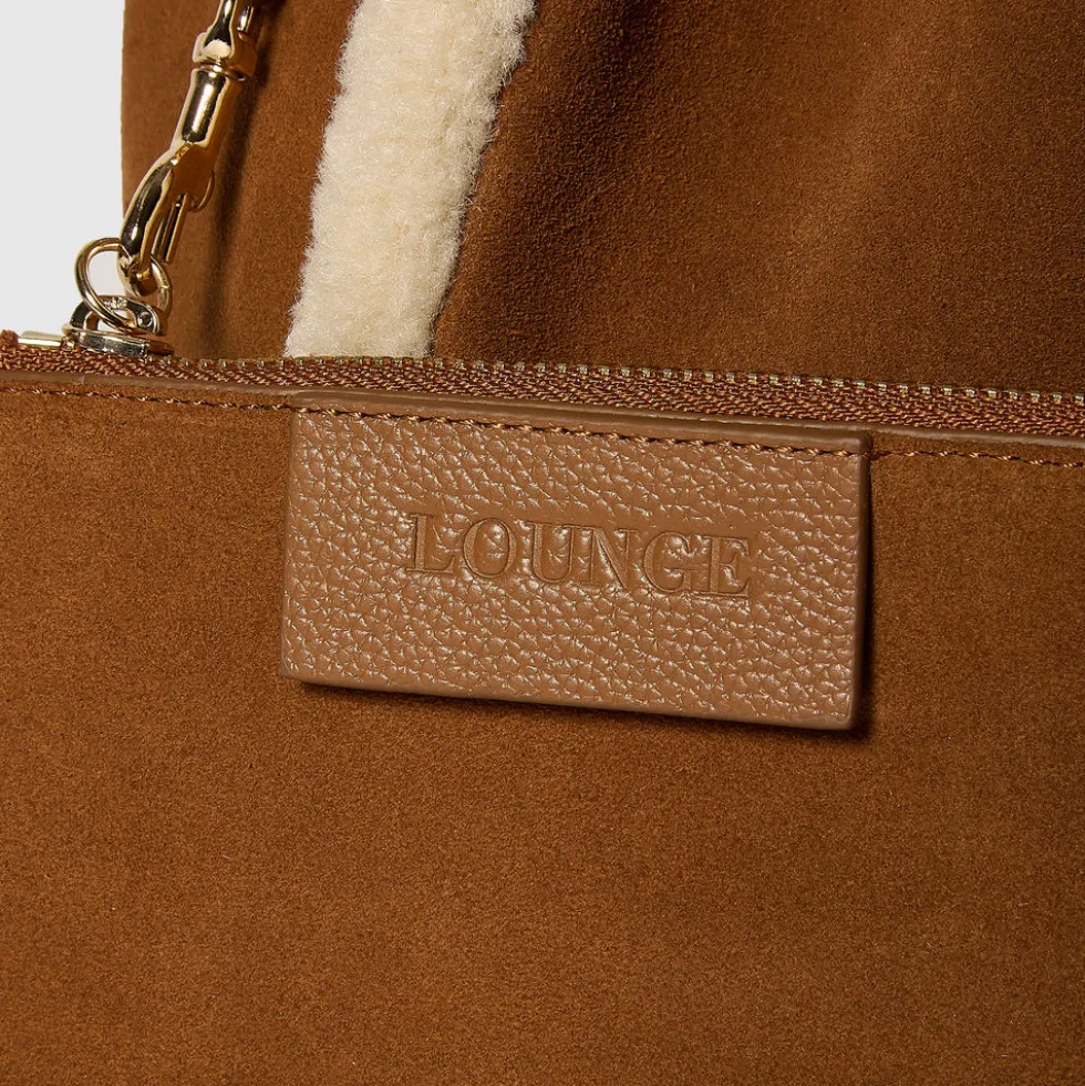 Clem Schultertasche - Kastanienfarbe