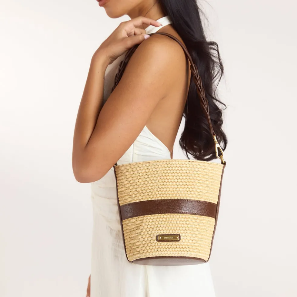 Cleo Bucket-Bag - Beige