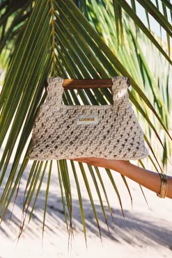 Clover Clutch - Crèmefarbe