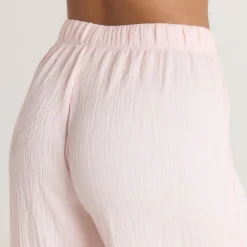 Crinkle Pyjamahose - Rosa