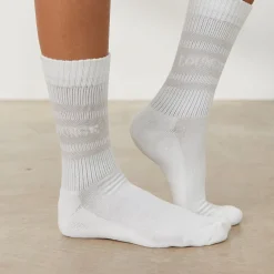 Essential Socken (2er Paket) - Crèmefarben