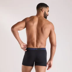 Everyday Herren-Boxer (3er Paket) - Ganz Schwarz
