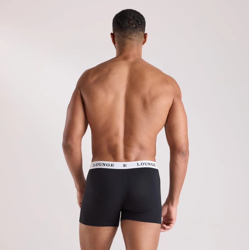 Everyday Herren-Boxer (3er Paket) - Schwarz Multi