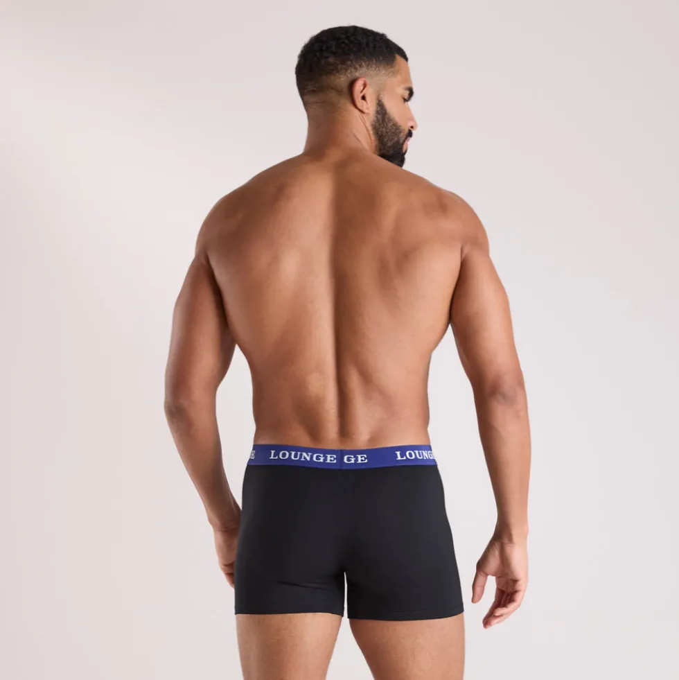 Everyday Herren-Boxer (3er Paket) - Schwarz Multi