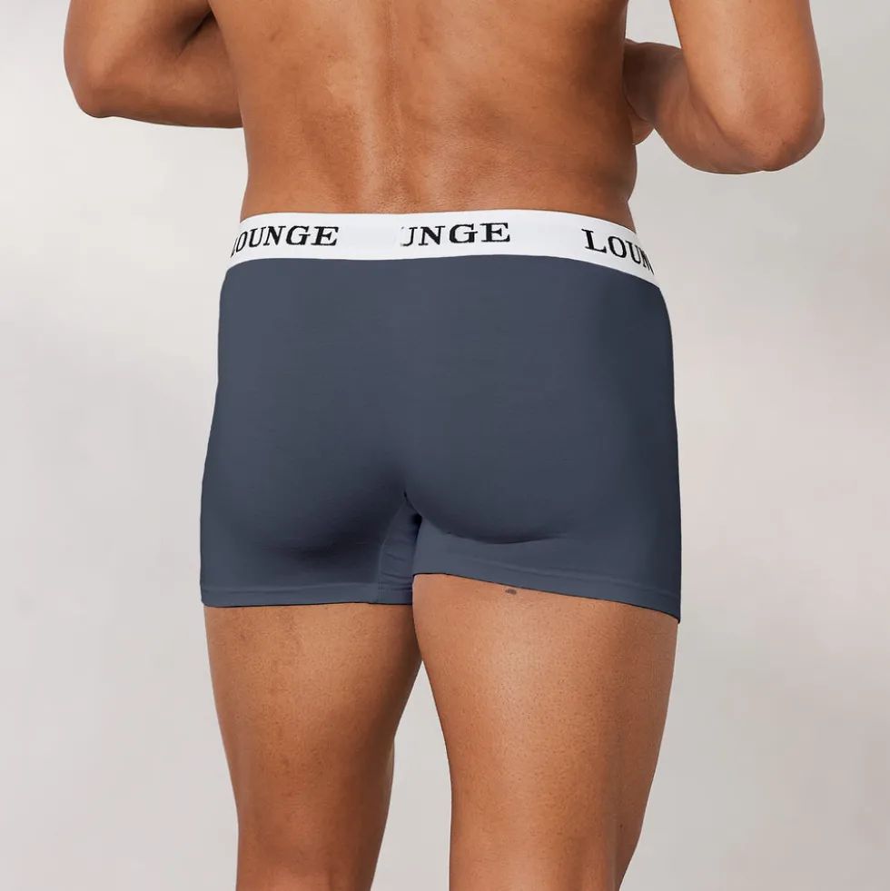 Everyday Herren-Boxer (3er Paket) - Geräuchertes Blau
