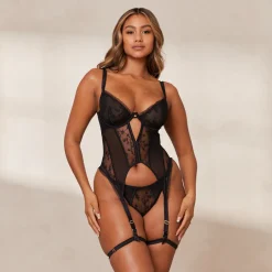Gia Intimates Set - Schwarz