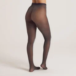 Glitzer Lurex-Strumpfhose (40 denier) - Schwarz