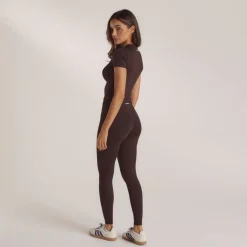Klassische Leggings - Kaffeebohne