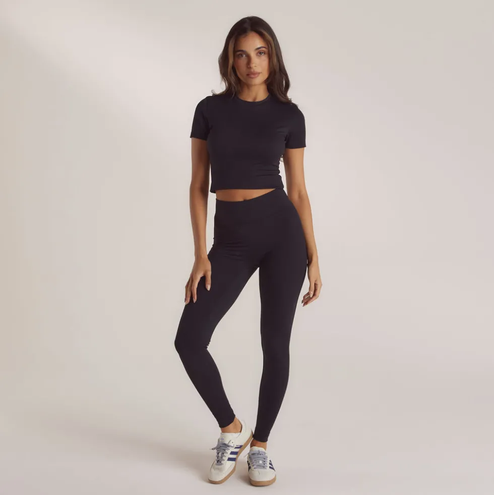 Klassische Leggings - Schwarz