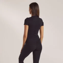 Kurzärmeliges T-Shirt - Schwarz