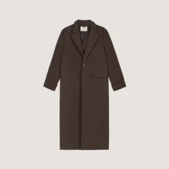 Langer Blazer - Dunkelbraun