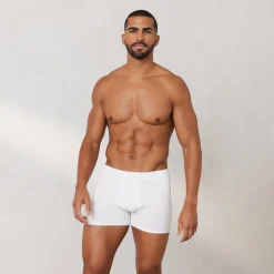 Luxe Herren-Boxer (3er Paket) - Weiß