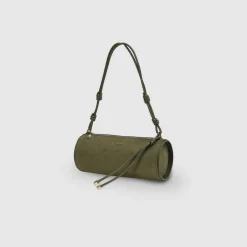 Miffy Barrel-Schultertasche - Olivgrün