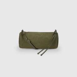 Miffy Barrel-Schultertasche - Olivgrün