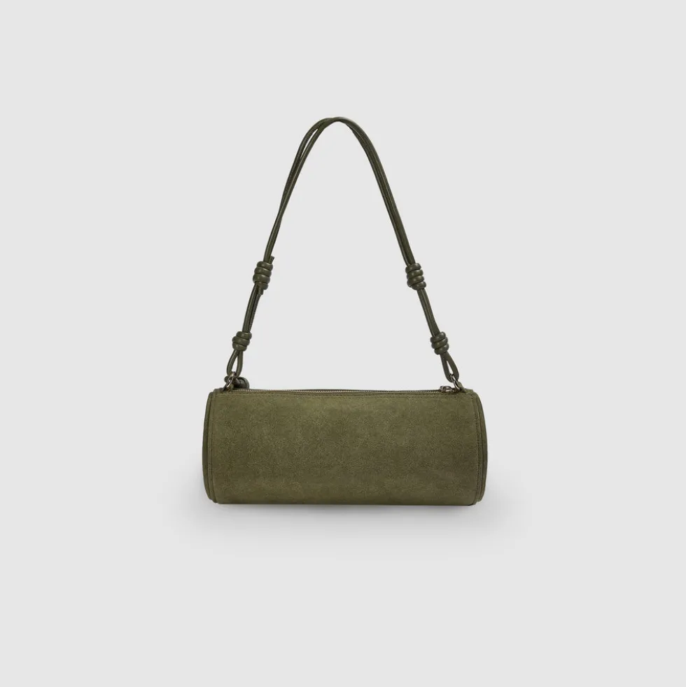 Miffy Barrel-Schultertasche - Olivgrün