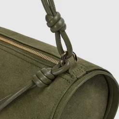 Miffy Barrel-Schultertasche - Olivgrün