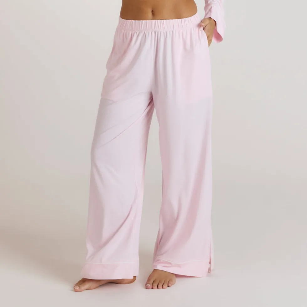Modal Pyjamahose - Rosa