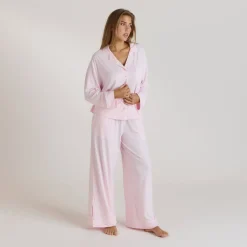 Modal Pyjamahose - Rosa