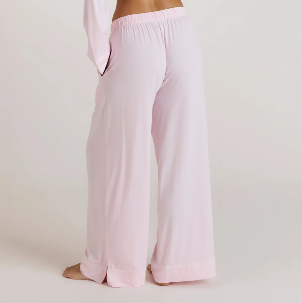 Modal Pyjamahose - Rosa