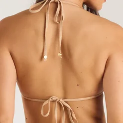 Monaco Triangle Bikini-Top - Schwarz
