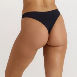 Nahtloser Brazilian Slip - Schwarz
