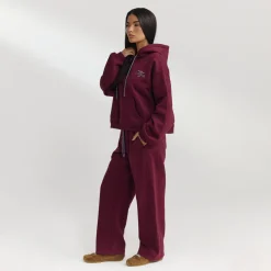Oversized Hoodie - Kirschlack
