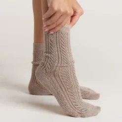Pointelle Socken (3er-Pack) - Bunt