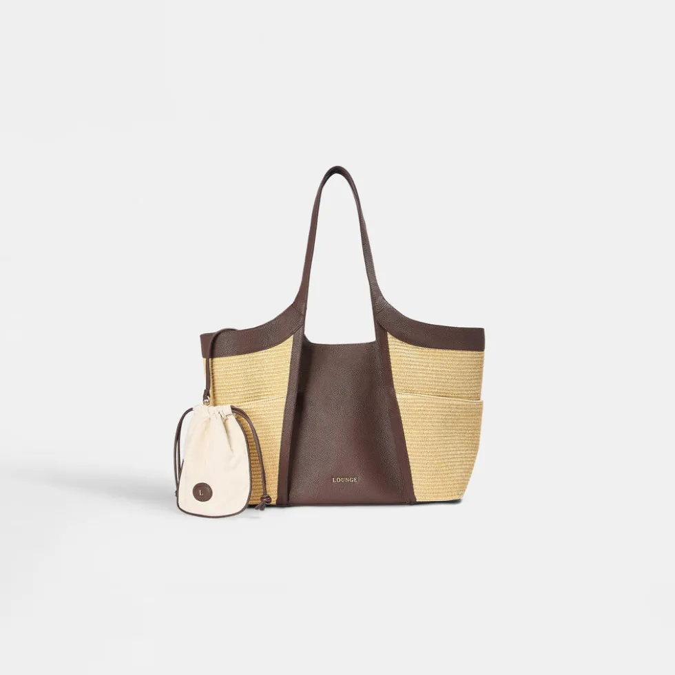 Romy Schultertasche - Schokolade