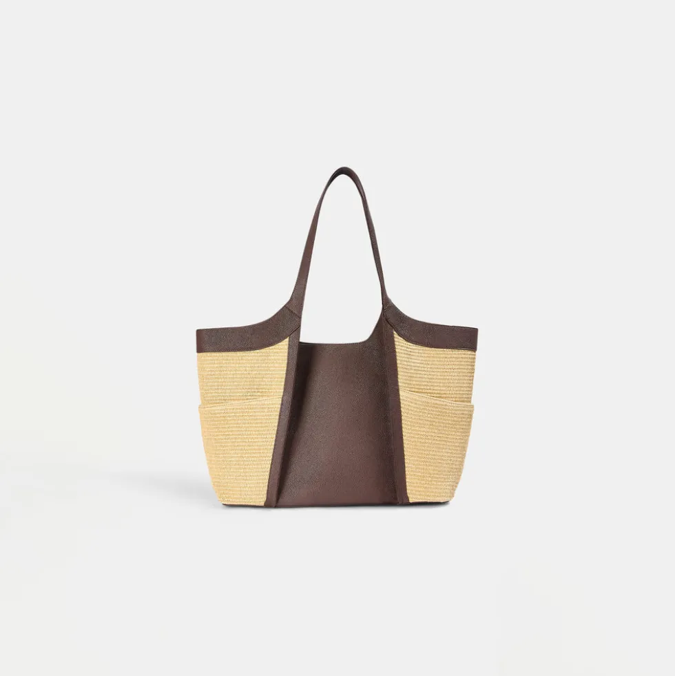 Romy Schultertasche - Schokolade