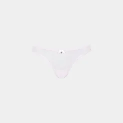 Satinschleife G-String - Rosa