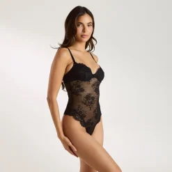Sultry Body mit Bügeln - Schwarz