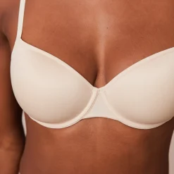 Your Everyday T-shirt BH und String/Slip Set - Milchkaffee